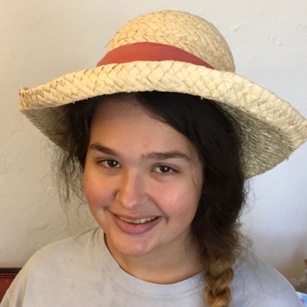 Wide Brim Straw Hat - Picture 2 of 3